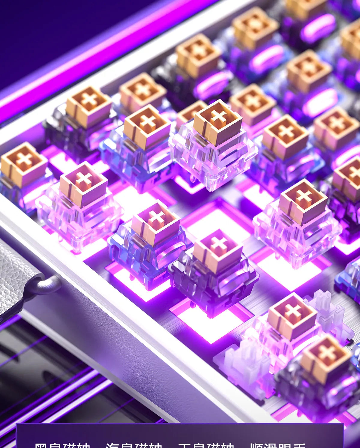 New AULA HERO 84HE 8K INSTOCK Magnetic Switch Gaming Keyboard E-sport Custom RGB Mechanical Keyboard Ergonomics Game Accessories