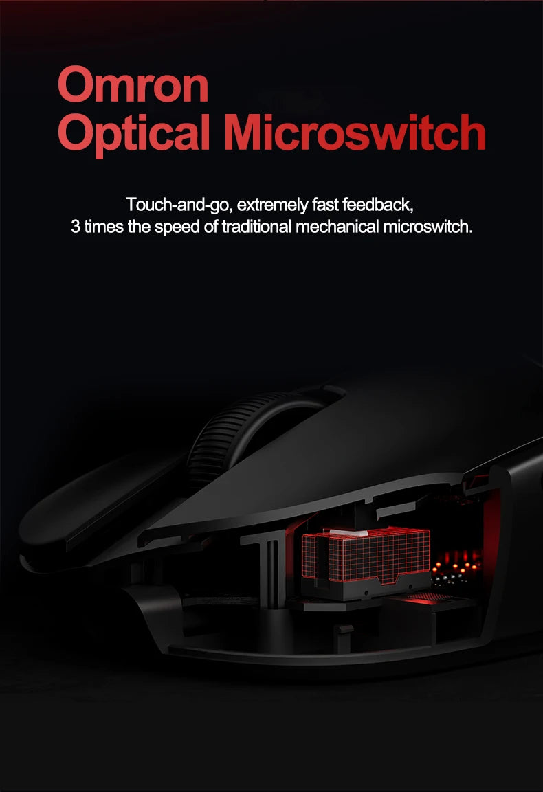 ATK VXE MAD R/R MAJOR Wireless E-sports Gaming Mouse Ultra-lightweight Dual-Mode PAW3395/3950 Ergonomic Mice Standard 8K