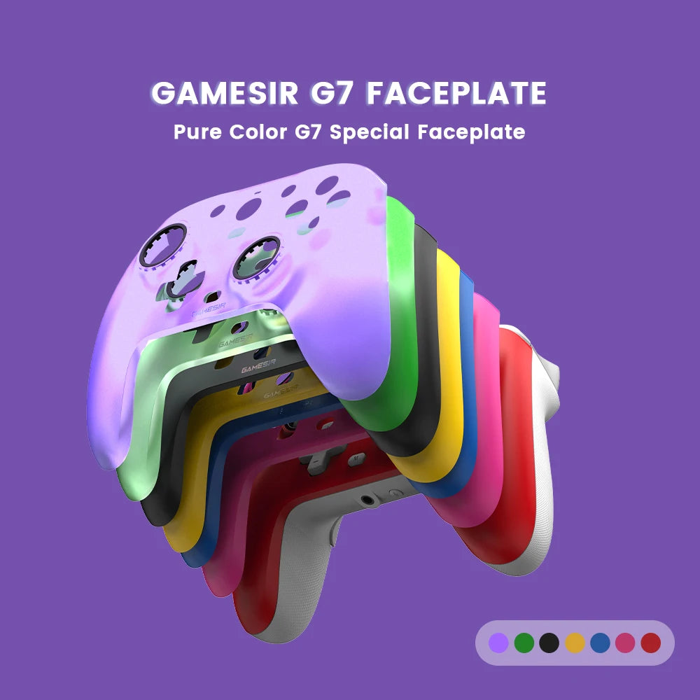 Gaming Accessories Magnetic Faceplate, Type-C Cable, Anti-friction Ring for GameSir G7 Pro, G7 SE, G7 HE, Kaleid Gamepad