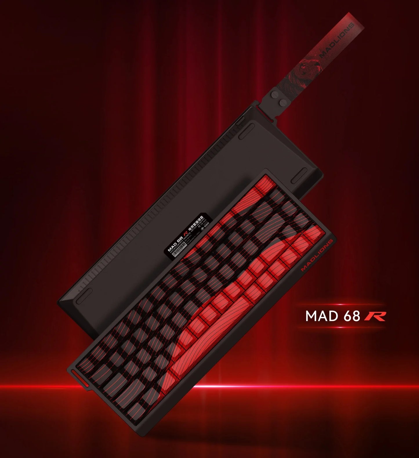 Madcatz Mad60 Mad68 HE 8k Mechanical Keyboard Magnetic Switch Wired 60% 68% Gaming Keyboards Rapid Trigger Rgb Customs Keyboards