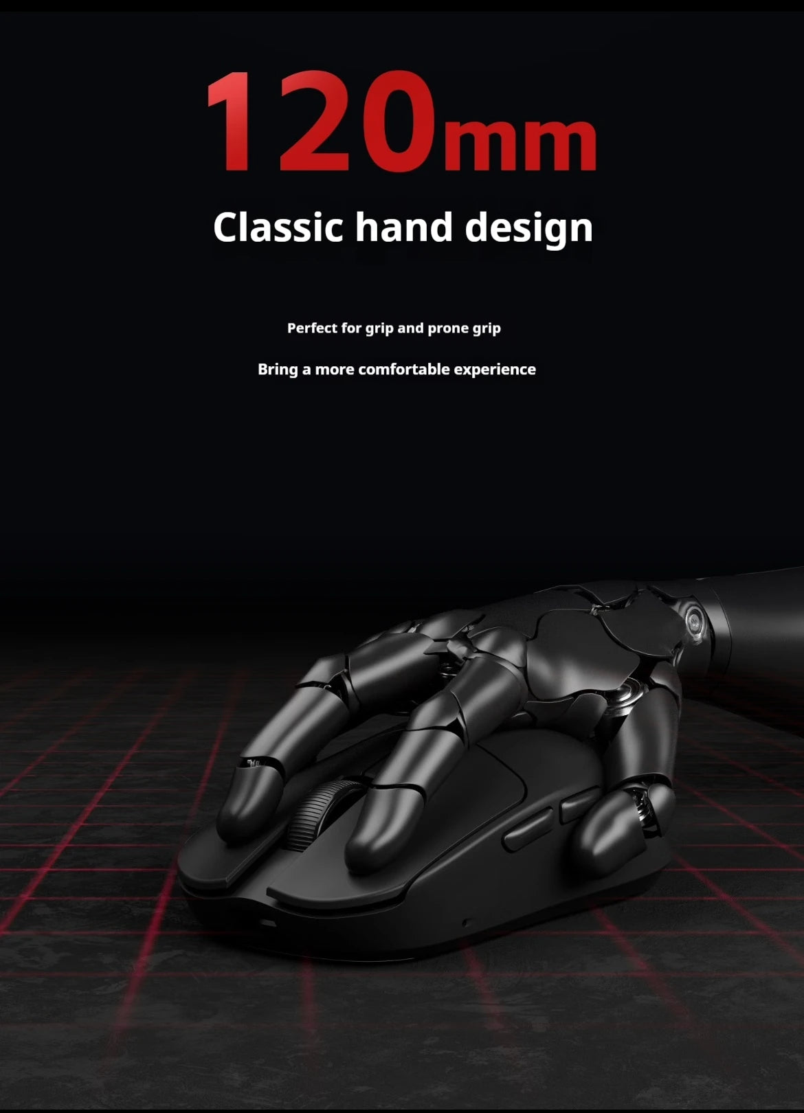 The New Vxe Mad R/R Major Gaming E-Sports Mouse Paw3395/3950 Dual-Mode Nonporous Lightweight Ergonomic Standard 8k