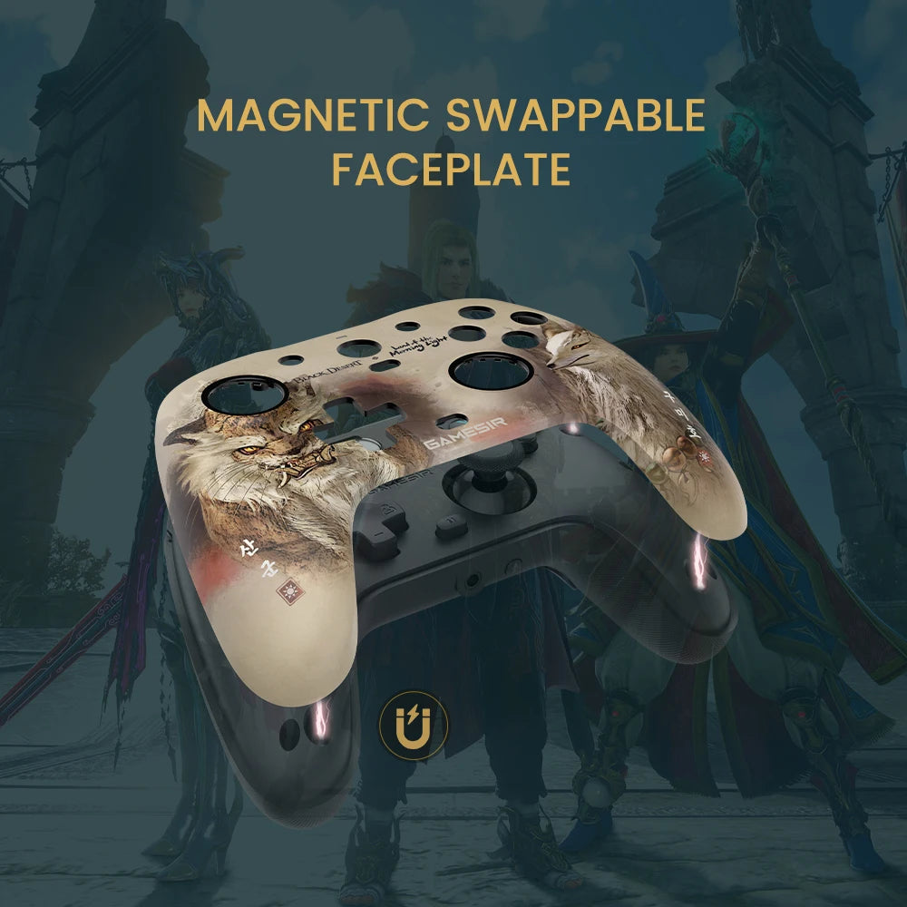 Gaming Accessories Magnetic Faceplate, Type-C Cable, Anti-friction Ring for GameSir G7 Pro, G7 SE, G7 HE, Kaleid Gamepad