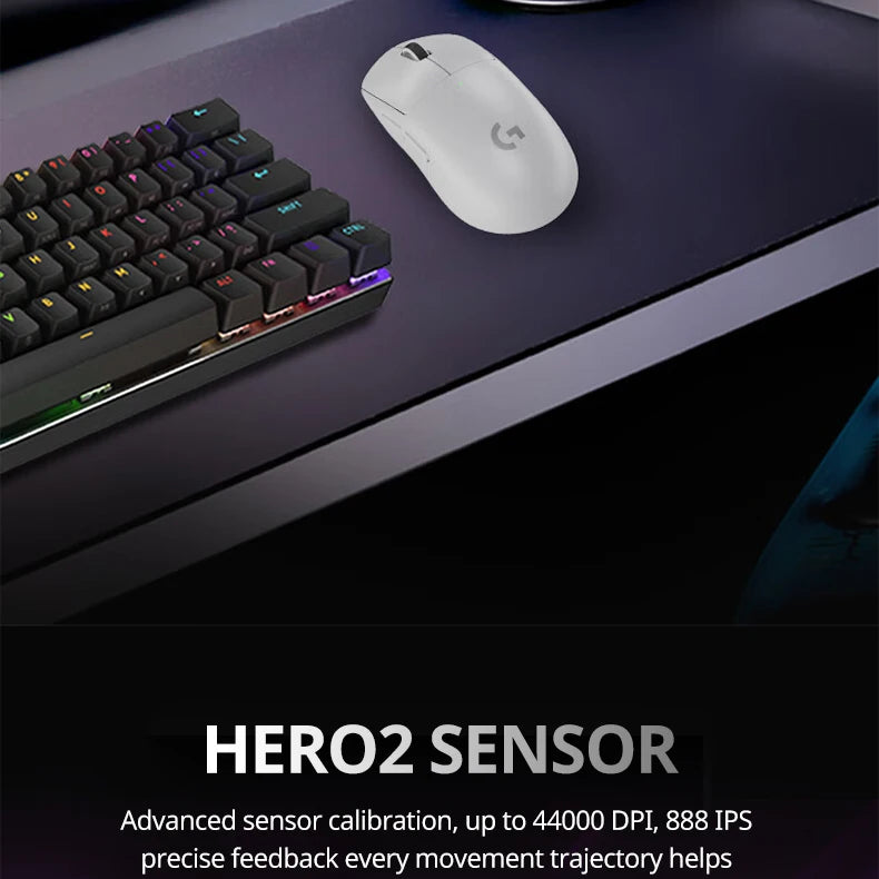 Logitech G PRO X Superlight 2 SE wireless gaming mouse, HERO 2 sensor, 44000DPI, 888IPS, G hub, Type-C interface