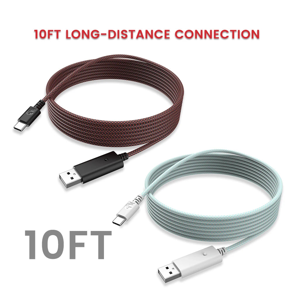 Gaming Accessories Magnetic Faceplate, Type-C Cable, Anti-friction Ring for GameSir G7 Pro, G7 SE, G7 HE, Kaleid Gamepad