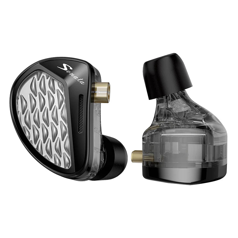 KZ Sonata 28BA Units Upgraded HIFI Headphones On-ear tunable balanced armour unit Wired gaming headphones